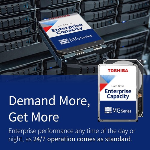 Toshiba 6TB Enterprise SATA Hard Drive - 7200 RPM, 128MB Cache, 6 Gb/s Transfer - Picture 5 of 5