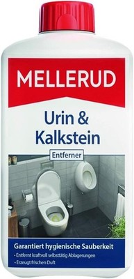 Mellerud Urin & Kalkstein Entferner 1L Flasche Extra Stark Toilettenreiniger Pro