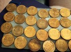 Lot  of 34 Mixed Date BU/AU UNC Wheat Cents ALL RED WITH DEEP MINT LUSTER — photo 5