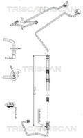 Hydraulikschlauch Lenkung Triscan 8516 16020 FüR Ford Mondeo 3 B4Y B5Y Turnier