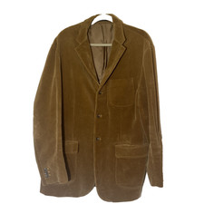 POLO by RALPH LAUREN MENS XL BROWN CORDUROY BLAZER JACKET VINTAGE Preppy Dad