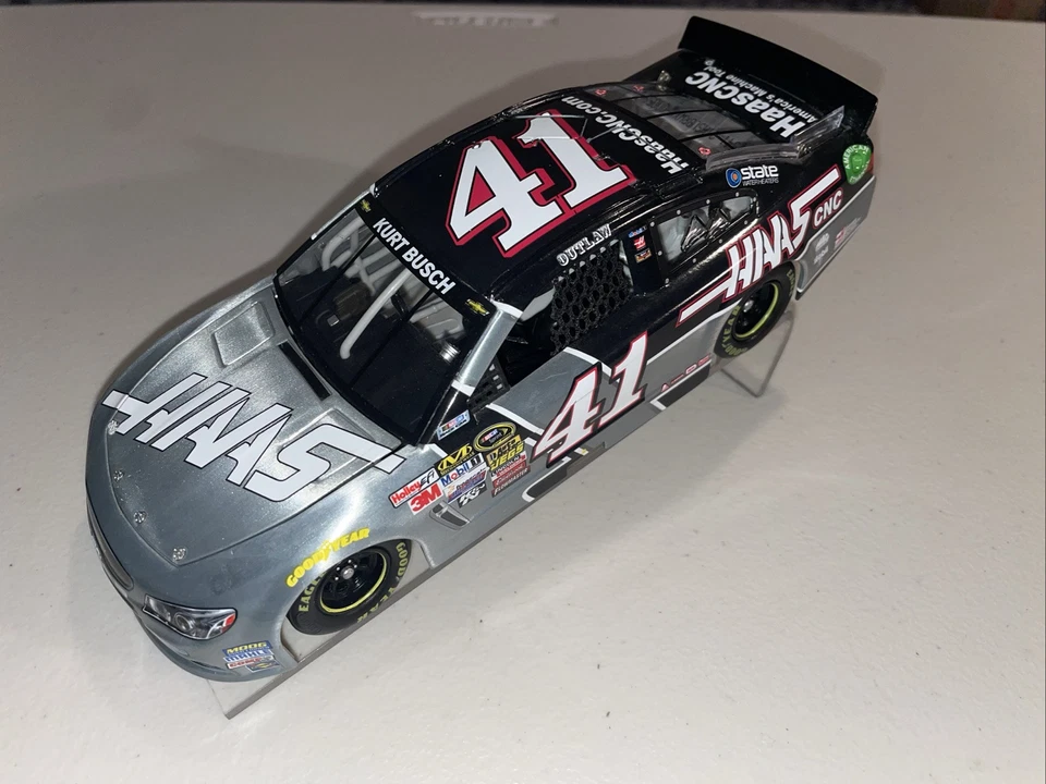 KURT BUSCH 2015 RAW HAAS DIN # 59 NASCAR DIECAST 1/24 ¡SIN CAJA RARO! Foto 3 de 4