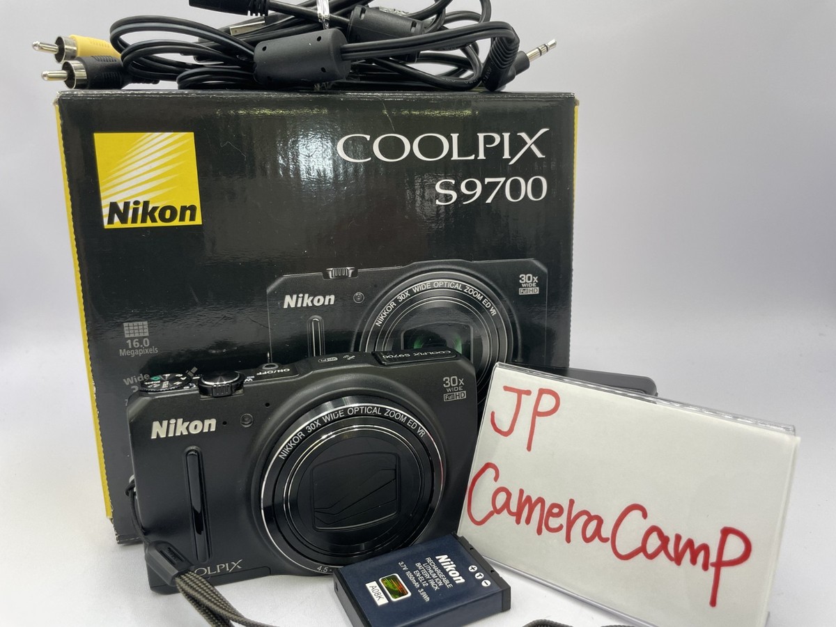 Nikon COOLPIX S9700 デジカメ B211 READ Excellent Nikon COOLPIX S9700 16.0MP 30x Zoom Compact Digital