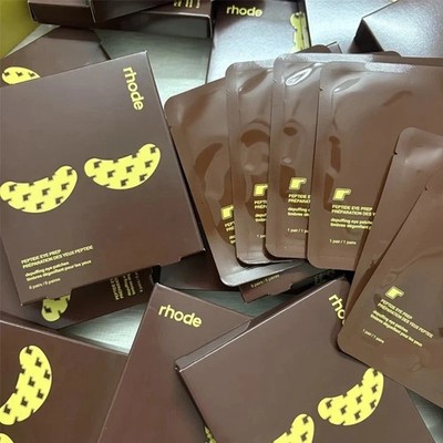Rhode Peptide Eye Patches Hydrating & Depuffing Eye Masks 6 Pairs