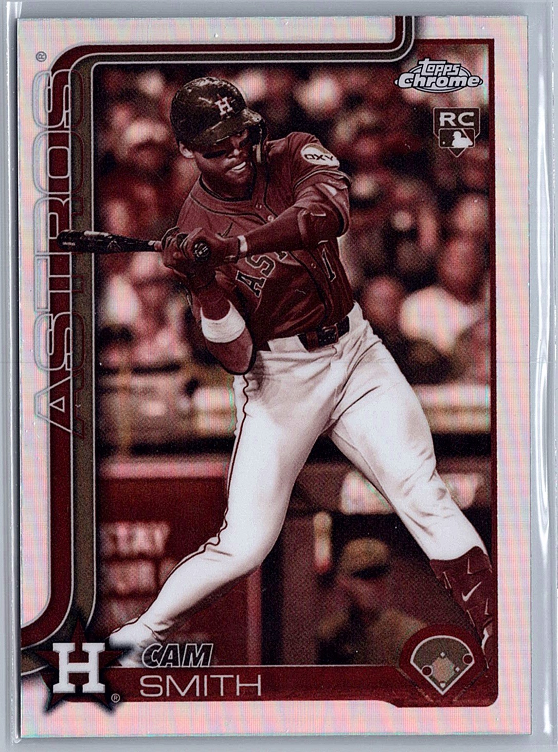 2025 Topps Chrome Update Cam Smith #USC145 Sepia Refractors Houston Astros