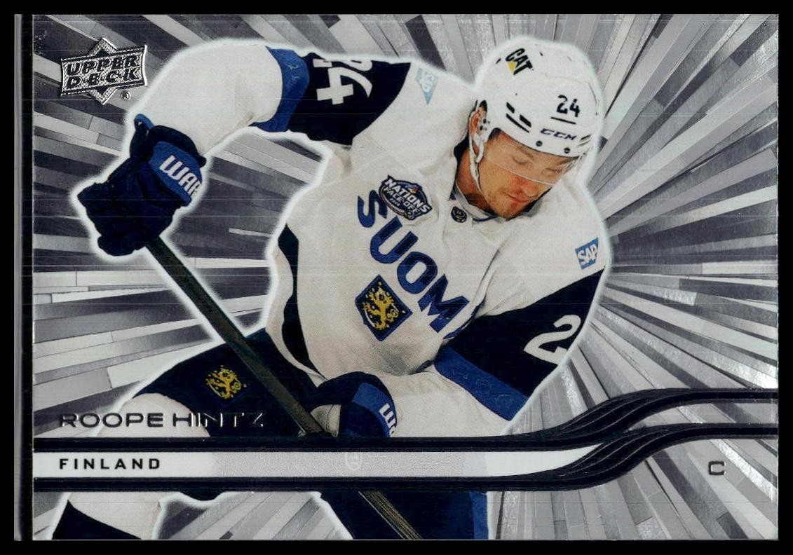 2025-26 Upper Deck #662 Roope Hintz Outburst Silver