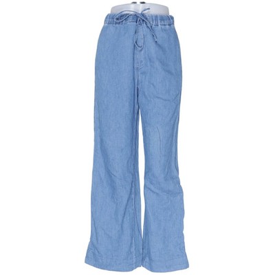Massimo Dutti, Palazzohose, Größe: 36, Blau, Baumwolle/Leinen, Einfarbig #5PK