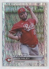 2022 Topps Series 1 Foilboard 296/390 Wade Miley #203 8d2