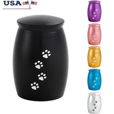 Mini Cremation Urn Pet Ashes Keepsake Lightweight Durable Memorial Storage Gift