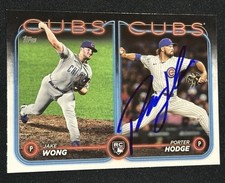 2024 Topps Update Signed Porter Hodge RC Cubs US106 Autographed Auto Card Rookie