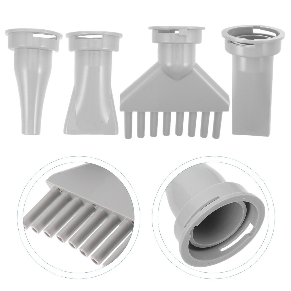  4 Pcs Universal Hair Diffuser Attachment Pet Dryer Blower Nozzle Grooming Brush