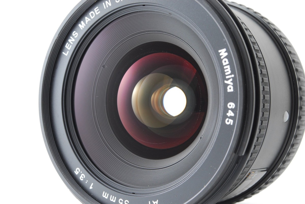 F3.5 35mm AF 645 Mamiya マミヤ F3.5 35mm 645AF Mamiya | REVIEW AF 645 レンズ(単焦点)