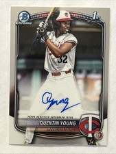 2025 Bowman Draft Chrome 1st Quentin Young Auto #CPA-QY