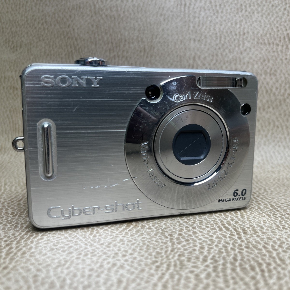 Sony Cyber-shot DSC-W50 6.0MP Digital Camera - Silver for