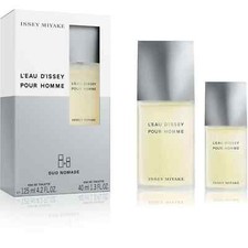 Issey Miyake L  Eau d  Issey Pour Homme Gift Set EDT SPRAY 125ml  EDT SPRAY 40ml
