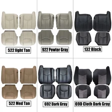 Driver & Passenger Bottom & Top Seat Cover For 2003-2006 Chevy Tahoe Suburban