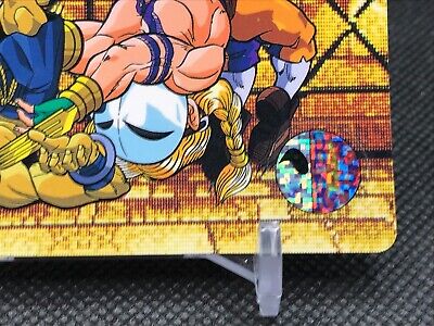 VideoGameArt&Tidbits on X: Two Street Fighter (movie) trading cards -  Dhalsim and Vega.  / X