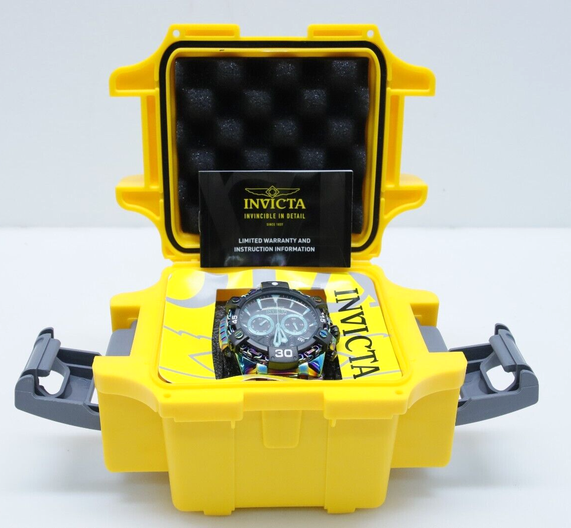 Invicta Mammoth Swiss Ronda Z60 Caliber Quartz Chronograph 53mm