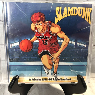 SLAM DUNK Original Soundtrack Japan Anime Music CD w/Obie Akira