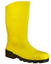 Unisex Dunlop Devon S5 Steel Toe Full Safety Welly Wellington Boots Size 3 to 12