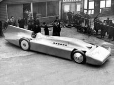 8x10 Print Sir Malcolm Campbell Blue Bird V Land Speed Record #BBBY