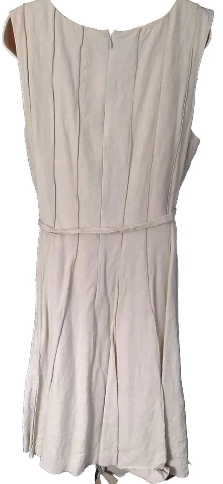 Vestido de verano de lino para mujer Charter Club talla 16w Foto 3 de 4