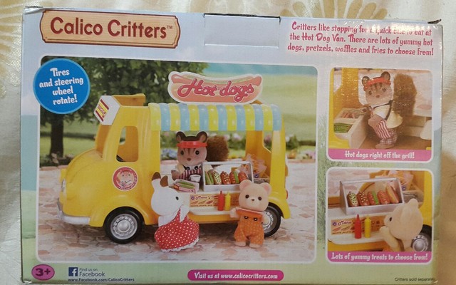calico critters hot dog van