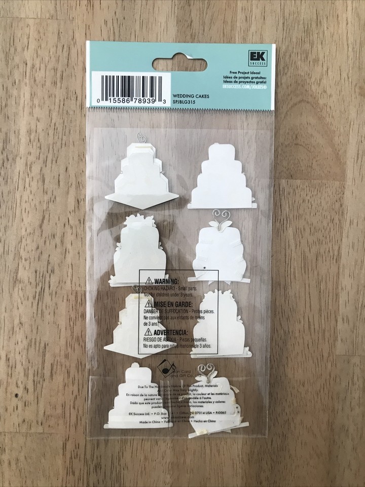 Jolee's Boutique Cupcake Aufkleber, 3D – Für Scrapbooking Und Karten