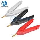 Alligator Clip 90mm Kelvin Copper Gold Plate Clip LCR Test Clip For Instrument