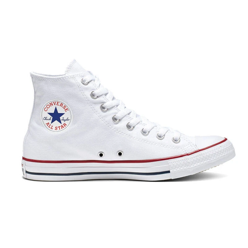 Converse All Star High Top Trainers Optical White Unisex Adults Classic Hi Shoes