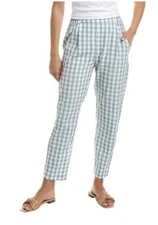 Hunter Bell NY Bridget Pants In Green Gingham Size Large 