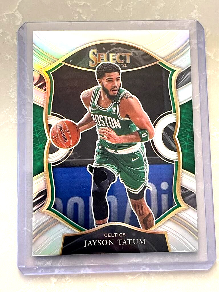Jayson Tatum 2020-21 Panini Select Concourse Silver Prizm #41 Celtics