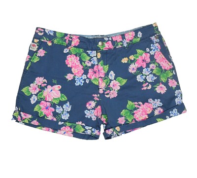 PEPE JEANS Shorts NIKI L Baumwolle Blumenmuster Premium Design 