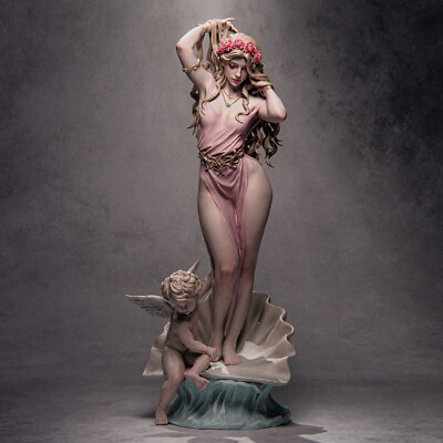 Aphrodite Diorama 12K Resin Statue-21 cm -Painted