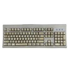 Vintage Microsoft KBD-WiN95 Mechanical Keyboard UNTESTED for PARTS or REPAIR
