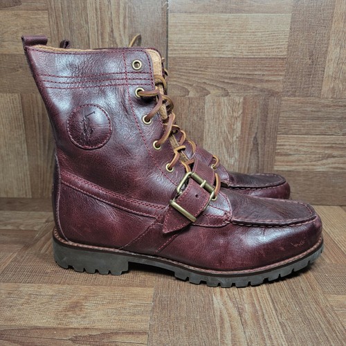 Polo Ralph Lauren Ranger Boots Red 