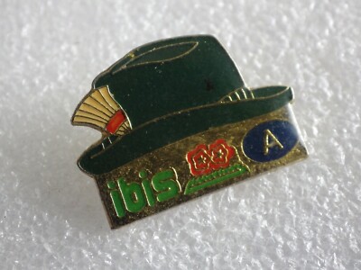 Vintage Pins Sammler Pins Werbesammlung ibis Hotel SET PO141