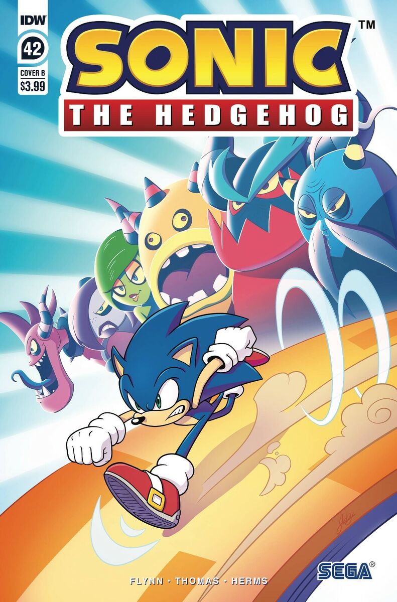 Mavin  Sonic the Hedgehog #32 B Cover IDW SEGA NM Comics Book