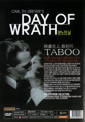 Day Of Wrath (1943) Carl Theodor Dreyer / Kirsten Andreasen DVD