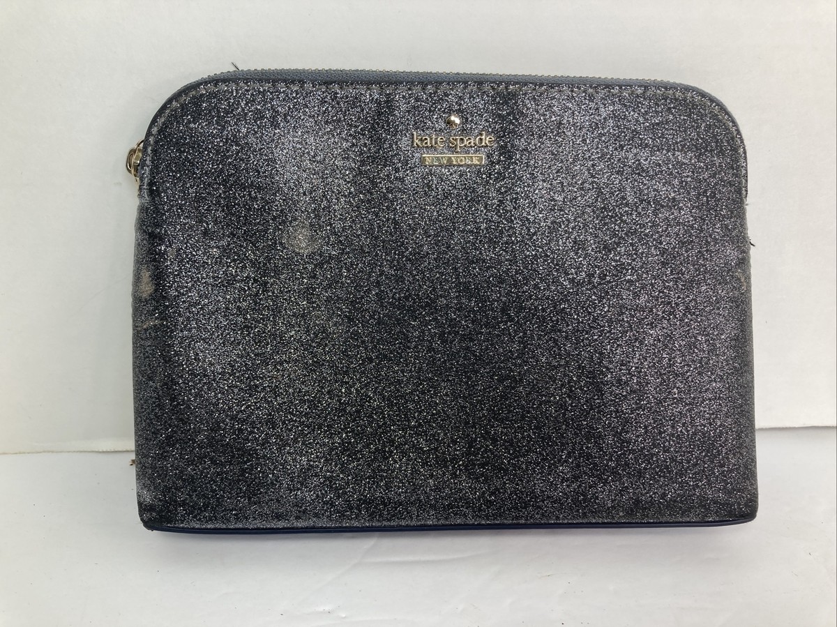 Cosmetic Bag Kate Spade Gold Clutch Kate Spade Burgess Court Small