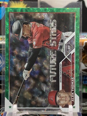 2023 Topps Series 2 Alek Thomas Green Foil /499 #568 Arizona Diamondbacks DH4U