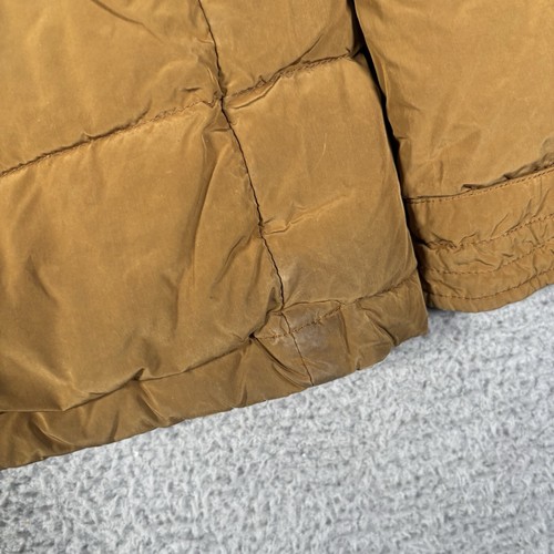 Colmar Puffer Jacket Quilted Brown Hooded Down Fill Outdoor Pockets Mens 50 - Picture 3 of 14