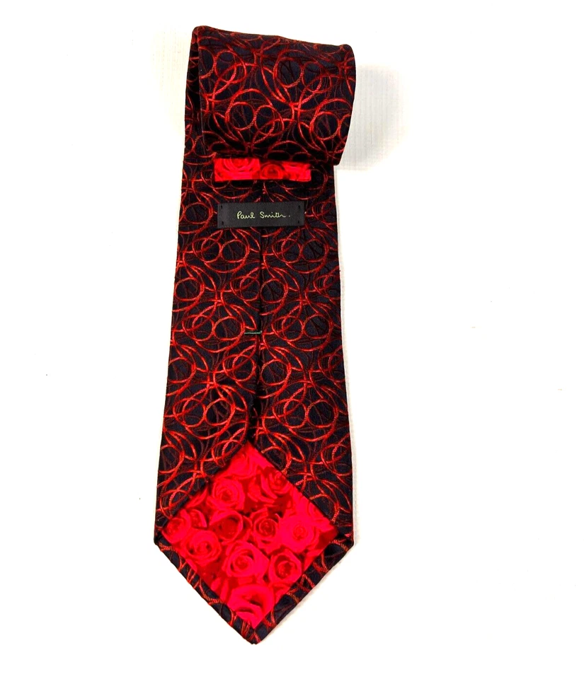 Corbata Paul Smith Multicolor Geométrica SEDA Cuello Para Hombre 58LX3.5W. Foto 3 de 4