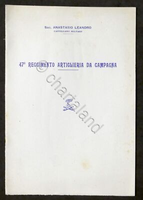 A. Leandro - 47. Feldartillerieregiment zu Ehren von S. Barbara 1957