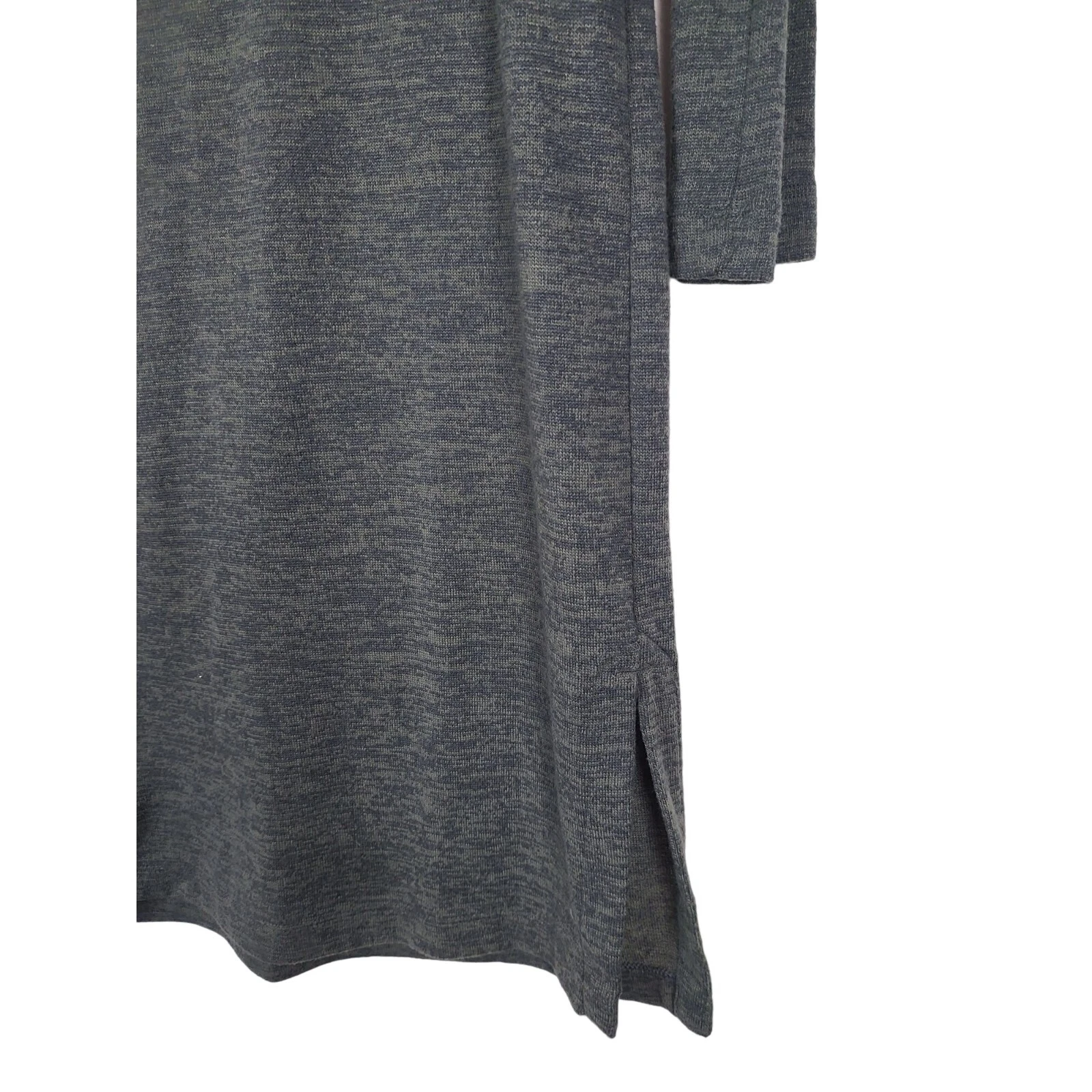 lole long sleeve midi crew neck classic back zipper 