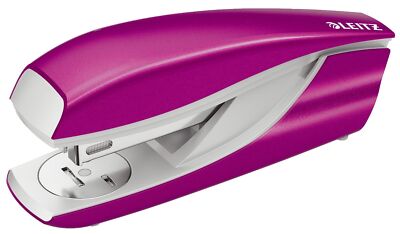 Leitz 5502-10-23 5502 Büroheftgerät NeXXt, Metall, 30 Blatt, pink metallic