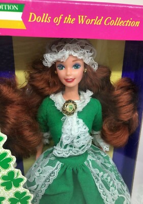 BARBIE PUERTO RICAN Dolls of The World 1996 Collectors Edition DOTW BARBIE PUERTO RICAN Dolls of The World 1996 Collectors Edition DOTW