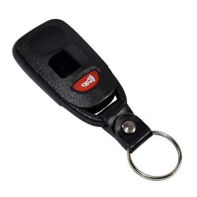 10-Pack Black Rubber Button Pads For Hyundai/Kia Key Fob Cases - Replacement