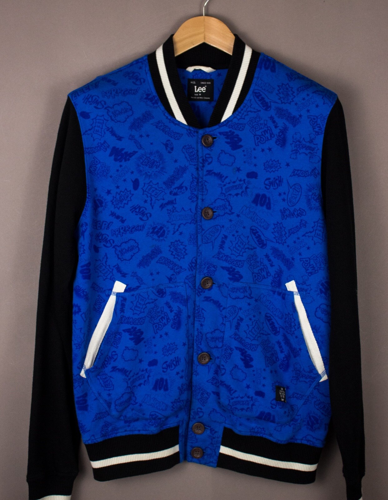 LEE Men Casual Bomber Varsity Jacket 