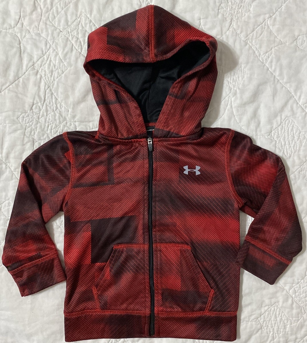 Infant Toddler Under Armour Full Zip Hoodie Jacket, 24 Months